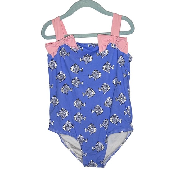 The Beaufort Bonnet Company Other - TBBC The Beaufort Bonnet Company Little Fishies Shannon Bow Bathing Suit Tie